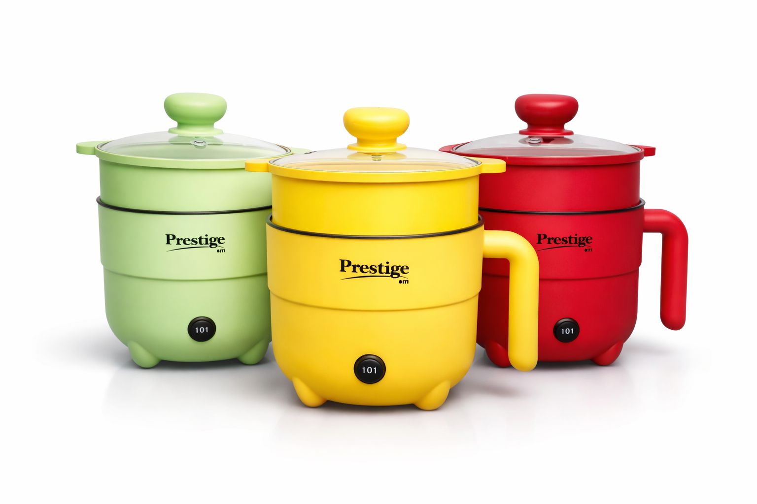 Prestige Mini Multifunctional Electric Cooker With Steamer capacity 2 ltr