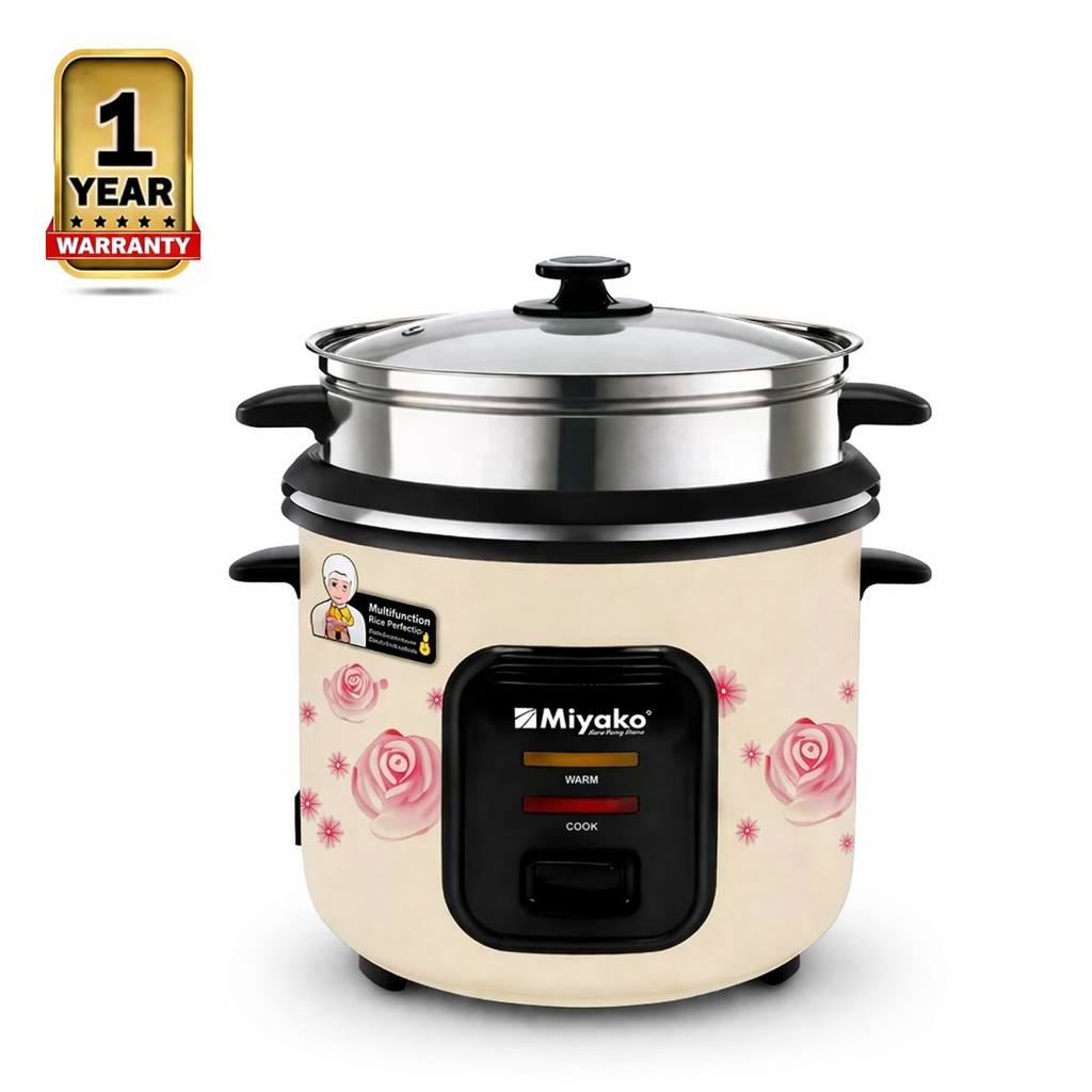 Miyako 3 Liters 3 In 1 Double Pot Rice Cooker ASL-3P-300YLD