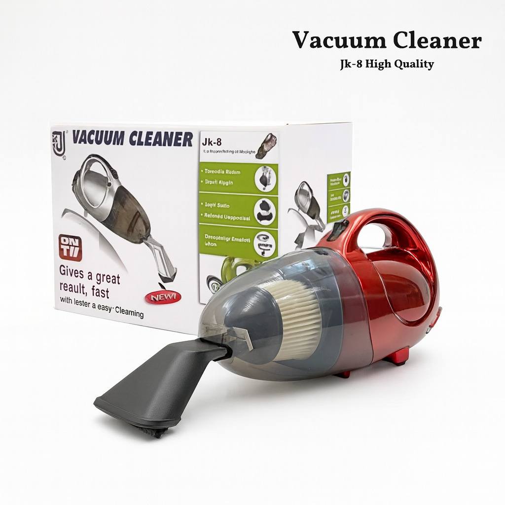 JK-8 High Power Portable Vacuum Cleaner – Compact Handheld Dust & Dirt Remover