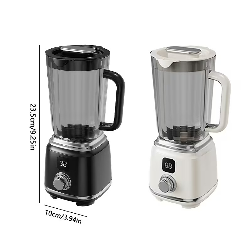 Portable Citrus Juicer Electric Blender – Multi-Functional Fruit Mixer Grinder with Digital Control & High-Speed Blades