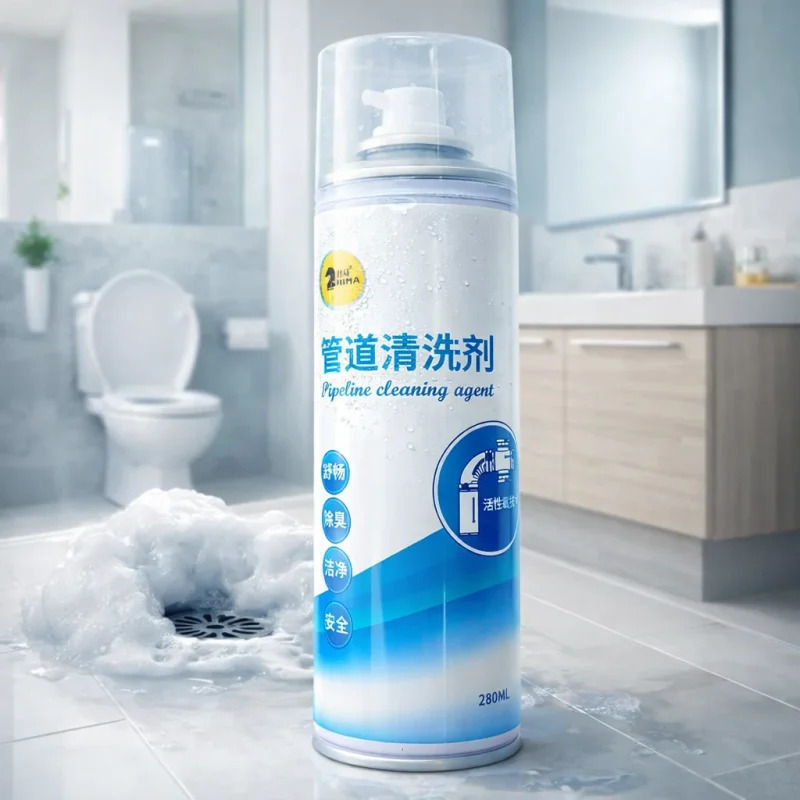 Oxygen Foam Pipeline Cleaning Spray 280ml – Powerful Drain & Pipe Clog Remover