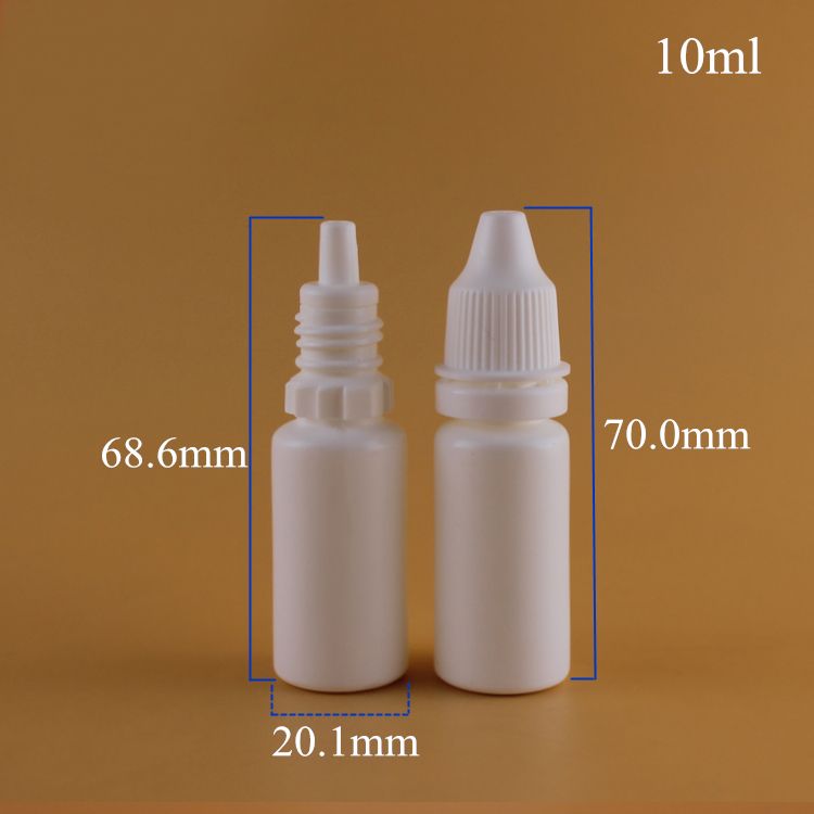 10ml Plastic Small Bottles Refillable Water Bottles Liquid Bottles Squeeze Dropper Bottles (144 piece pack)